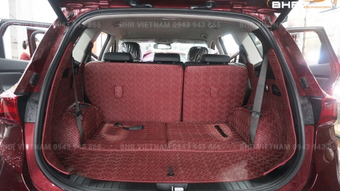 Thảm lót sàn ô tô 360 độ Hyundai Santafe giá tại xưởng, rẻ nhất Hà Nội, TPHCM